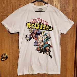My Hero Academia Trio T Shirt size L